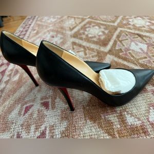 Christian Louboutin High-Heel Pumps, Black 8.5 Like new - only worn once.